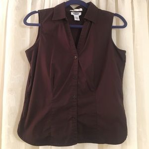 Old Navy Button Down Collard Tank